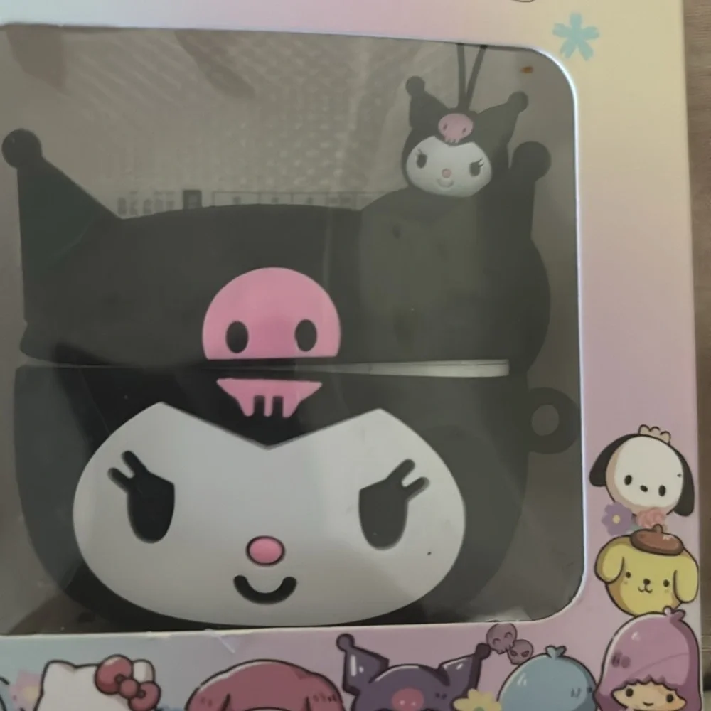 Kuromi Cute Wireless Headphones - Black NEW